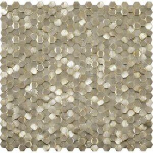 Refelctions Colonial 3D mozaïek hexagon gold 10mm