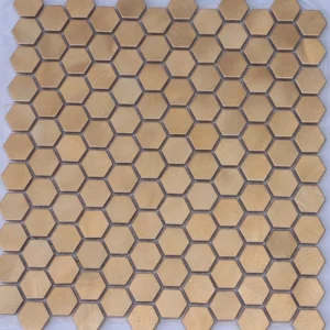 Mozaiék Reflections Copper Hexagon 23mm