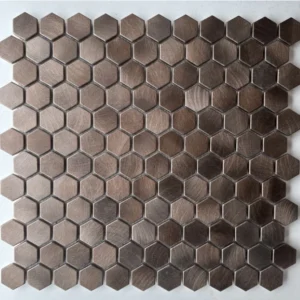 Mozaïek Reflections Hexagon Bronze 23mm
